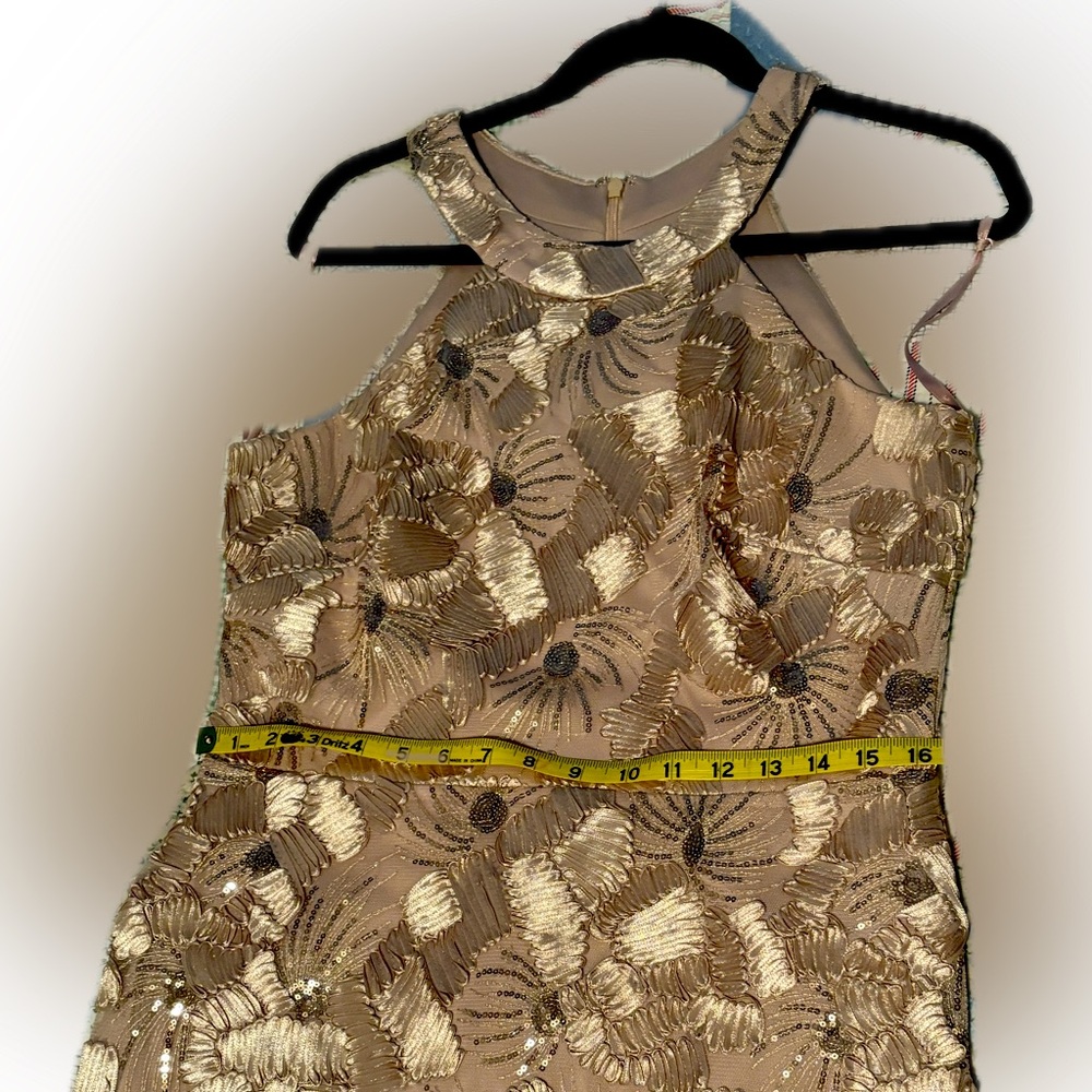 Betsy & Adam
Sequin floral
Champagne/Gold - Picture 12 of 12
